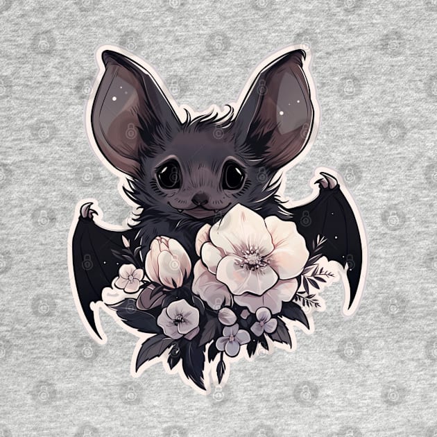 Pastel Goth Cute Bat by DarkSideRunners